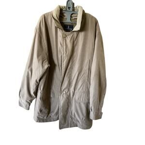 London Fog Lined Removable Liner Jacket Size XL Zip Up